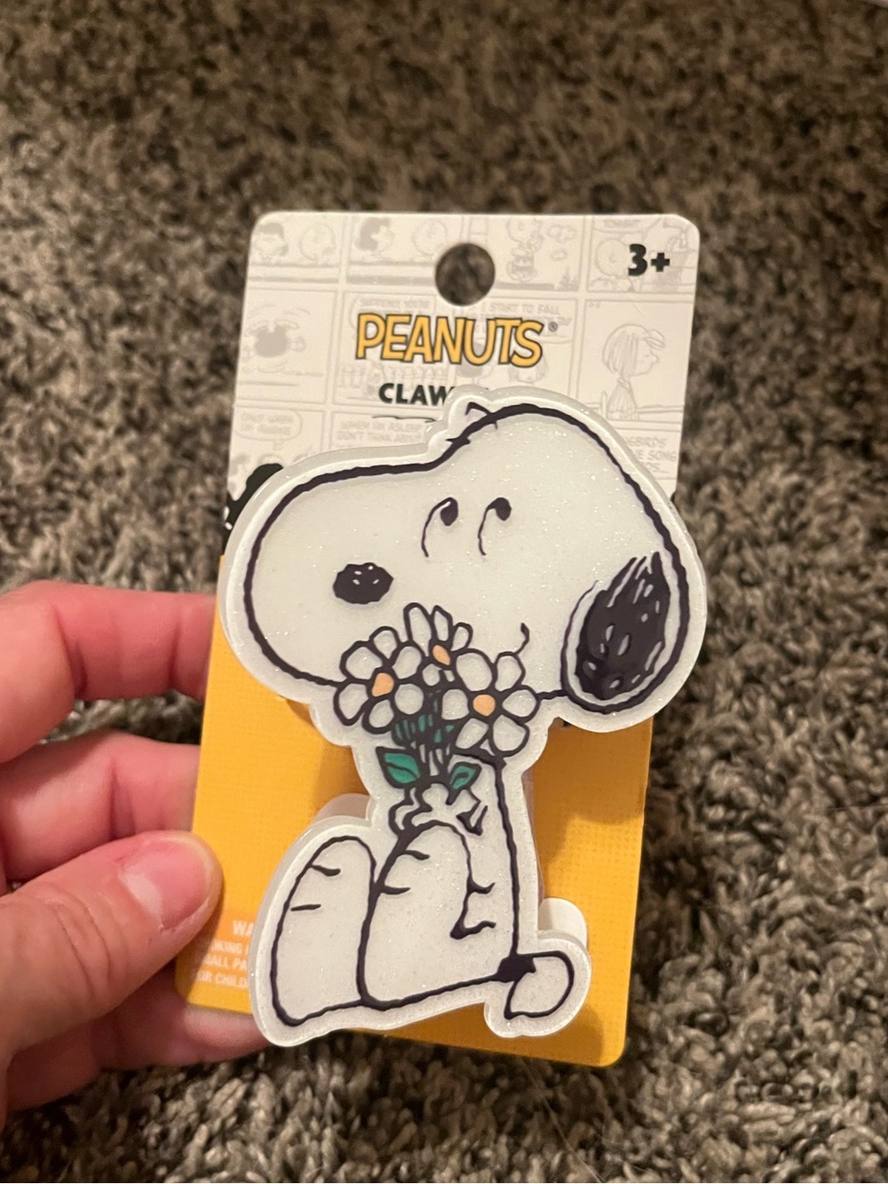 Peanuts Snoopy hair clip